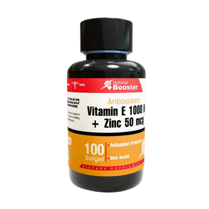 VITAMIN E 1.000 UI + ZINC  X100 SOF NATURAL BOOSTER principal