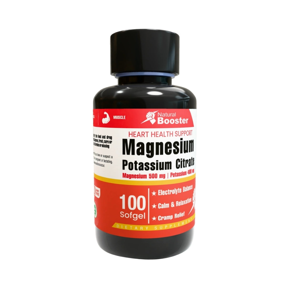 MAGNESIUM  + POTASSIO CITRATE CAP 100 BOOSTER principal