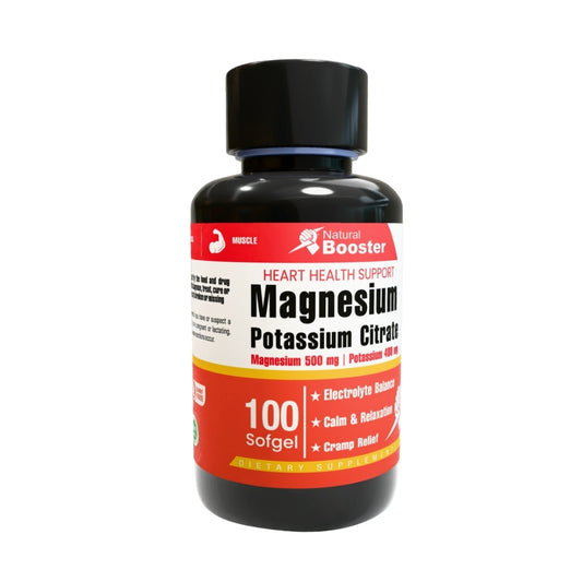 MAGNESIUM  + POTASSIO CITRATE CAP 100 BOOSTER principal