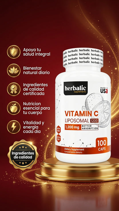 VITAMIN C LIPOSOMAL CAP X100 HERBALIC ia_2