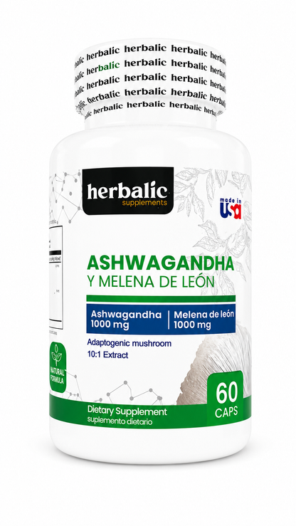 ASHWGANDHA+ MELENA DE LEON CAP X60 HERBALIC principal