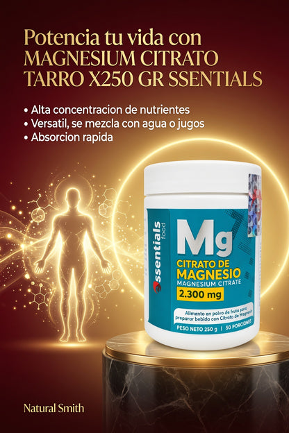 MAGNESIUM CITRATO TARRO X250 GR SSENTIALS ia_3