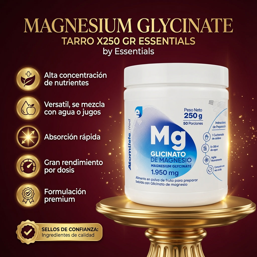 MAGNESIUM GLYCINATE TARRO X250 GR ESSENTIALS ia_2