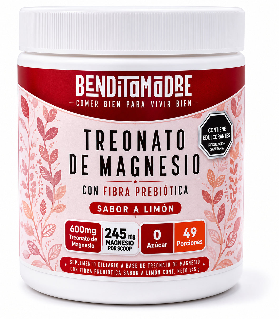 TREONATO DE MAGNESIO X245 GR BENDITA MADRE principal