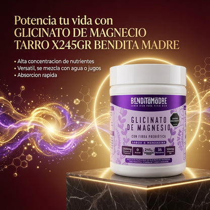 GLICINATO DE MAGNECIO TARRO X245GR BENDITA MADRE ia_3