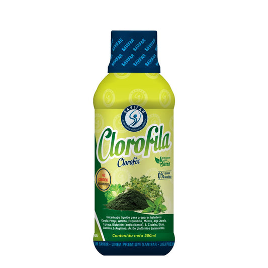 CLOROFILA JARABE X500 ML SAVIFAR principal