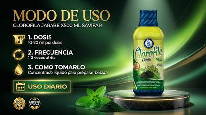 CLOROFILA JARABE X500 ML SAVIFAR ia_4