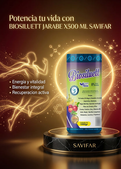 BIOSILUETT JARABE X500 ML SAVIFAR ia_3