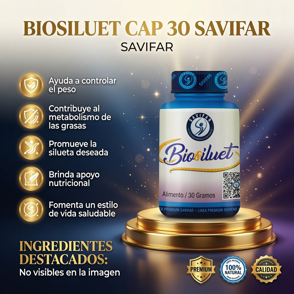 BIOSILUET CAP 30 SAVIFAR ia_2