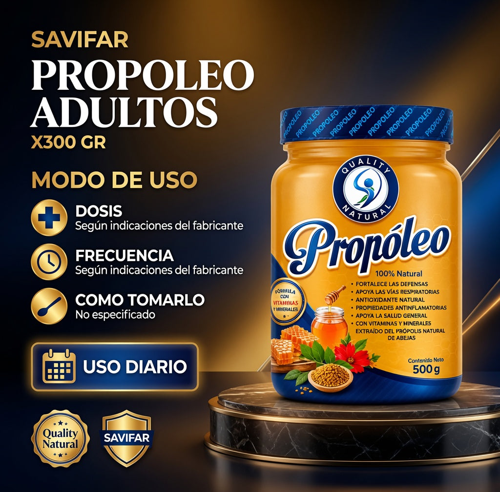 PROPOLEO ADULTOS X300 GR SAVIFAR ia_4