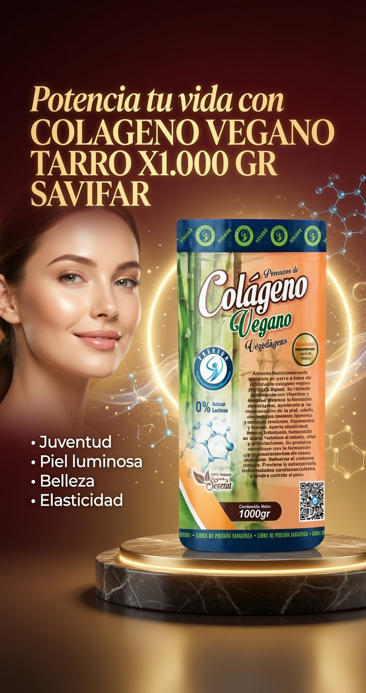 COLAGENO VEGANO TARRO X1.000 GR SAVIFAR ia_3