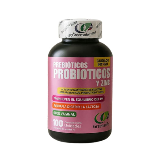 PREBIOTICOS PROBITICOS Y ZINC SOF X100 GREEENSOFG principal
