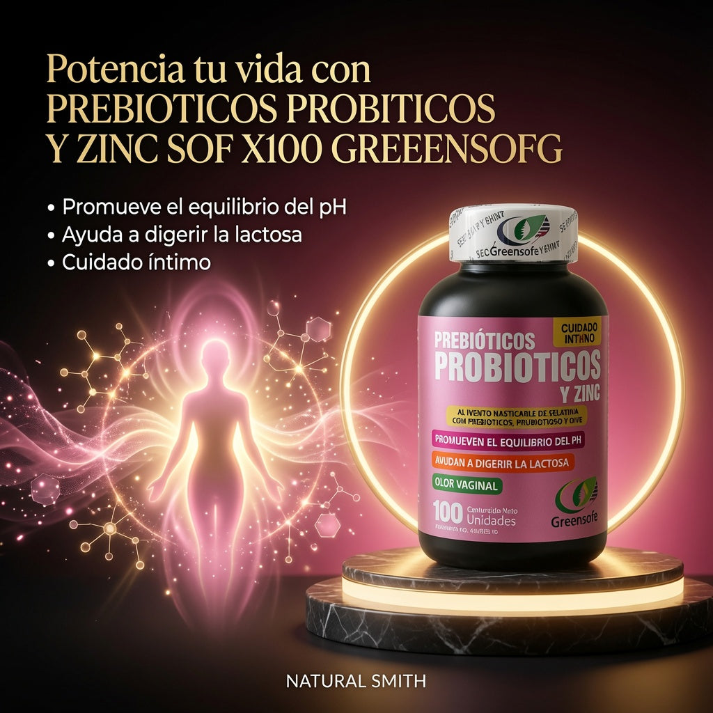 PREBIOTICOS PROBITICOS Y ZINC SOF X100 GREEENSOFG ia_3