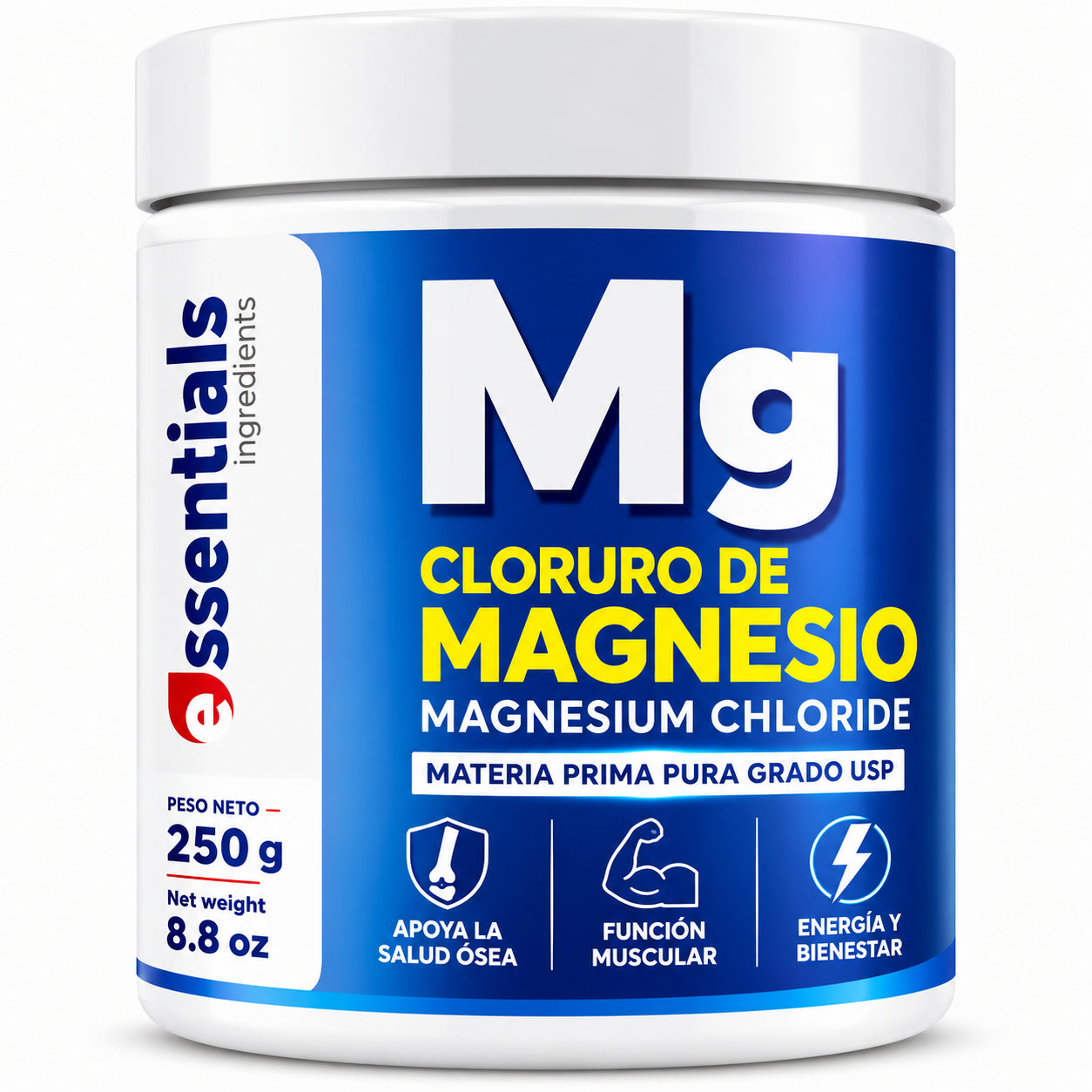 CLORURO DE MAGNECIO TARRO X250 GR ESSENTIALS principal