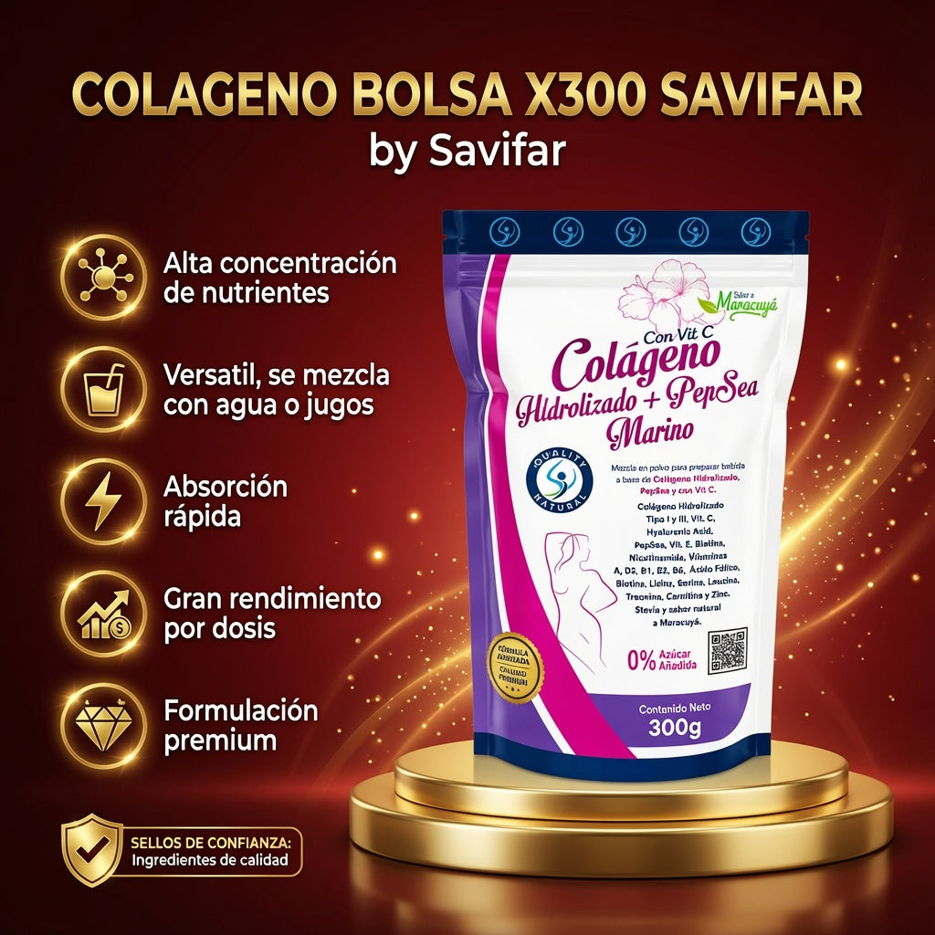 COLAGENO BOLSA  X300 SAVIFAR ia_2