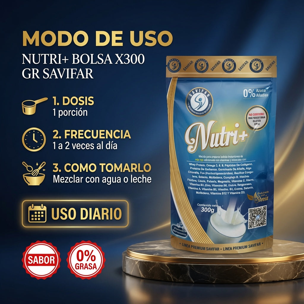 NUTRI +  BOLSA  X300 GR SAVIFAR ia_4