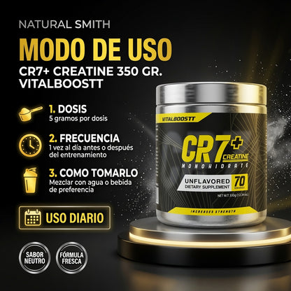 CR7+ CREATINE 350 GR. VITALBOOSTT ia_4