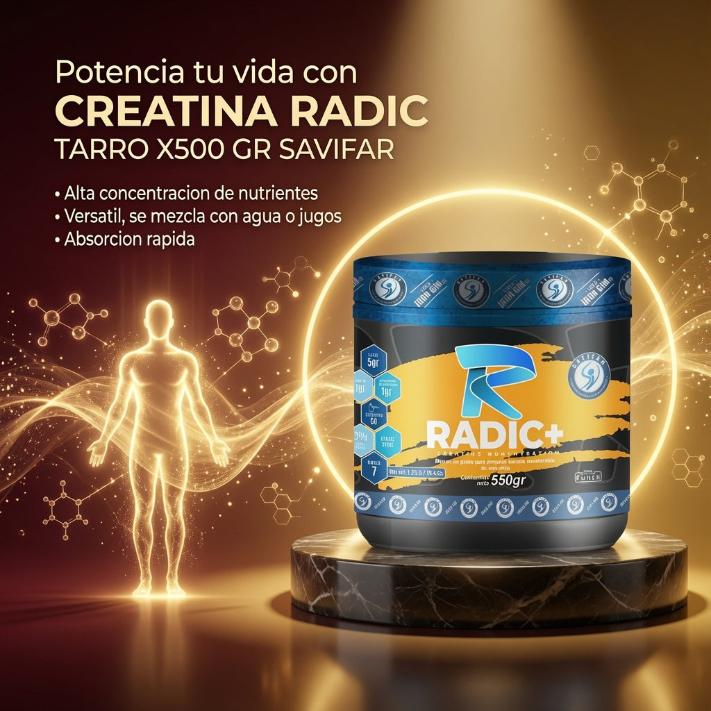 CREATINA RADIC TARRO X500 GR SAVIFAR ia_3
