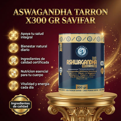 ASWAGANDHA TARRON X300 GR SAVIFAR ia_2