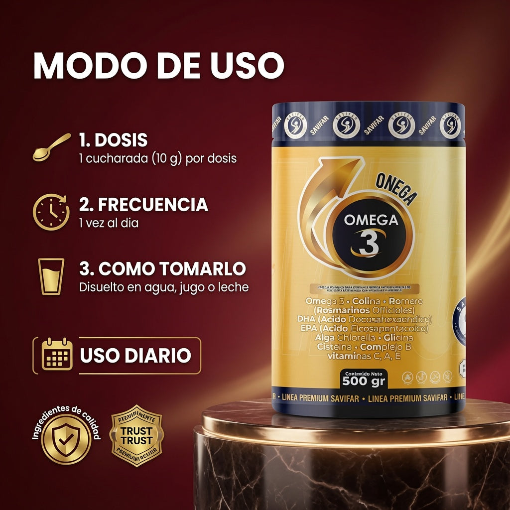 OMEGA 3 TARRO X500 GR SAVIFAR ia_4