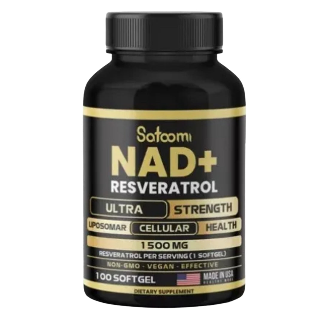 NAD+ RESVERATROL X100 CAPS. SATOMI principal