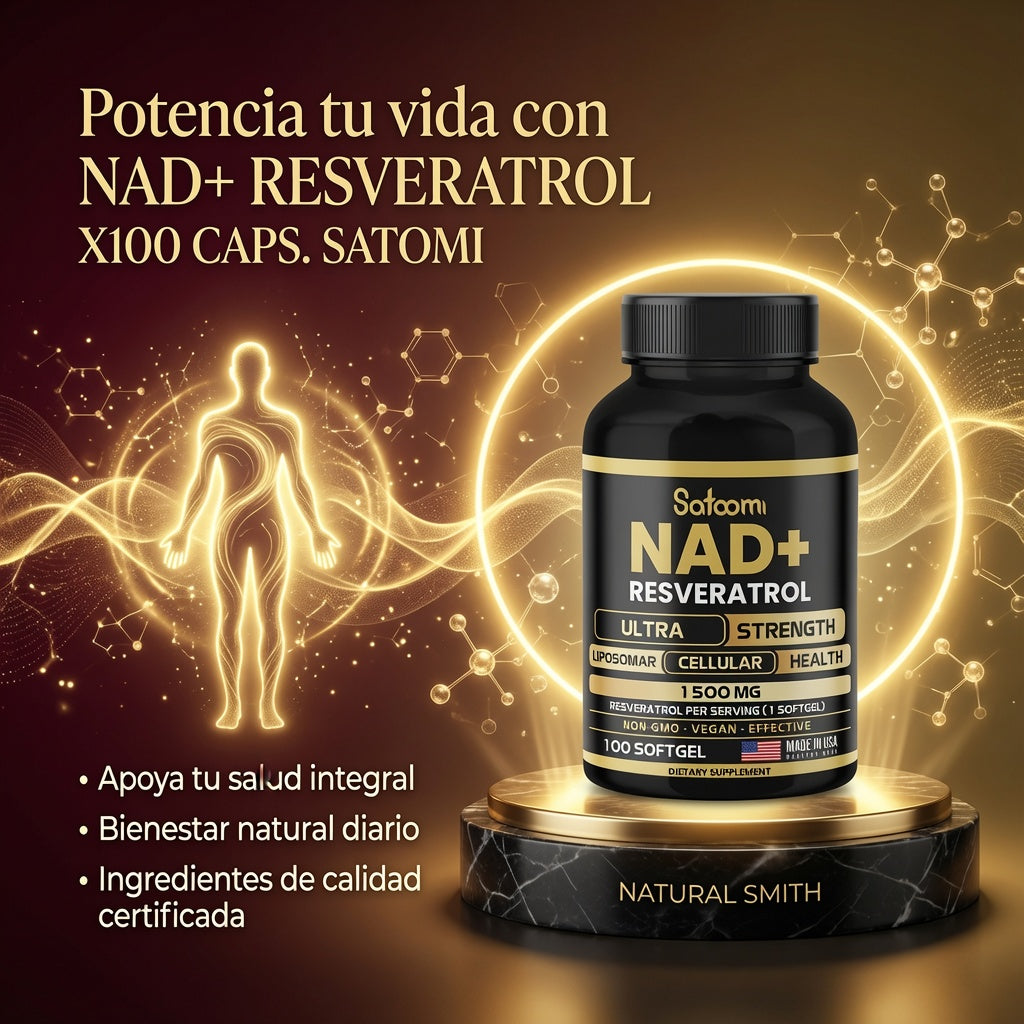 NAD+ RESVERATROL X100 CAPS. SATOMI ia_3