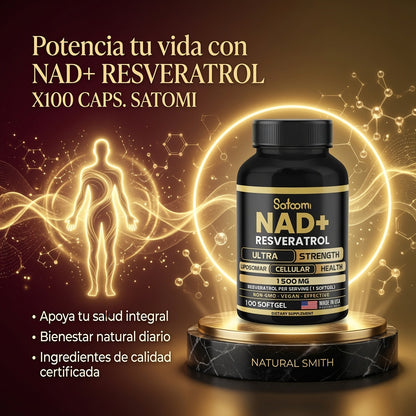 NAD+ RESVERATROL X100 CAPS. SATOMI ia_3