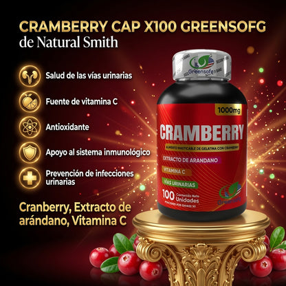 CRAMBERRY CAP X100 GREENSOFG ia_2