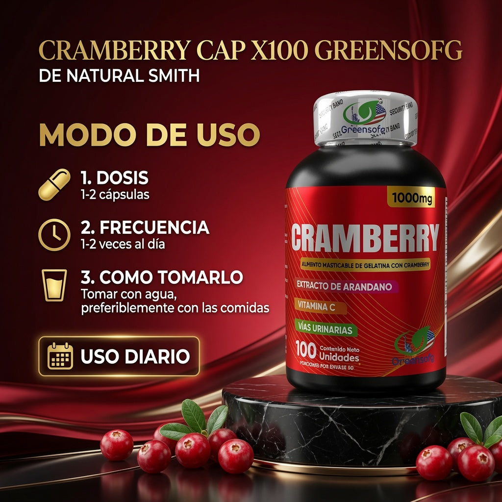 CRAMBERRY CAP X100 GREENSOFG ia_4