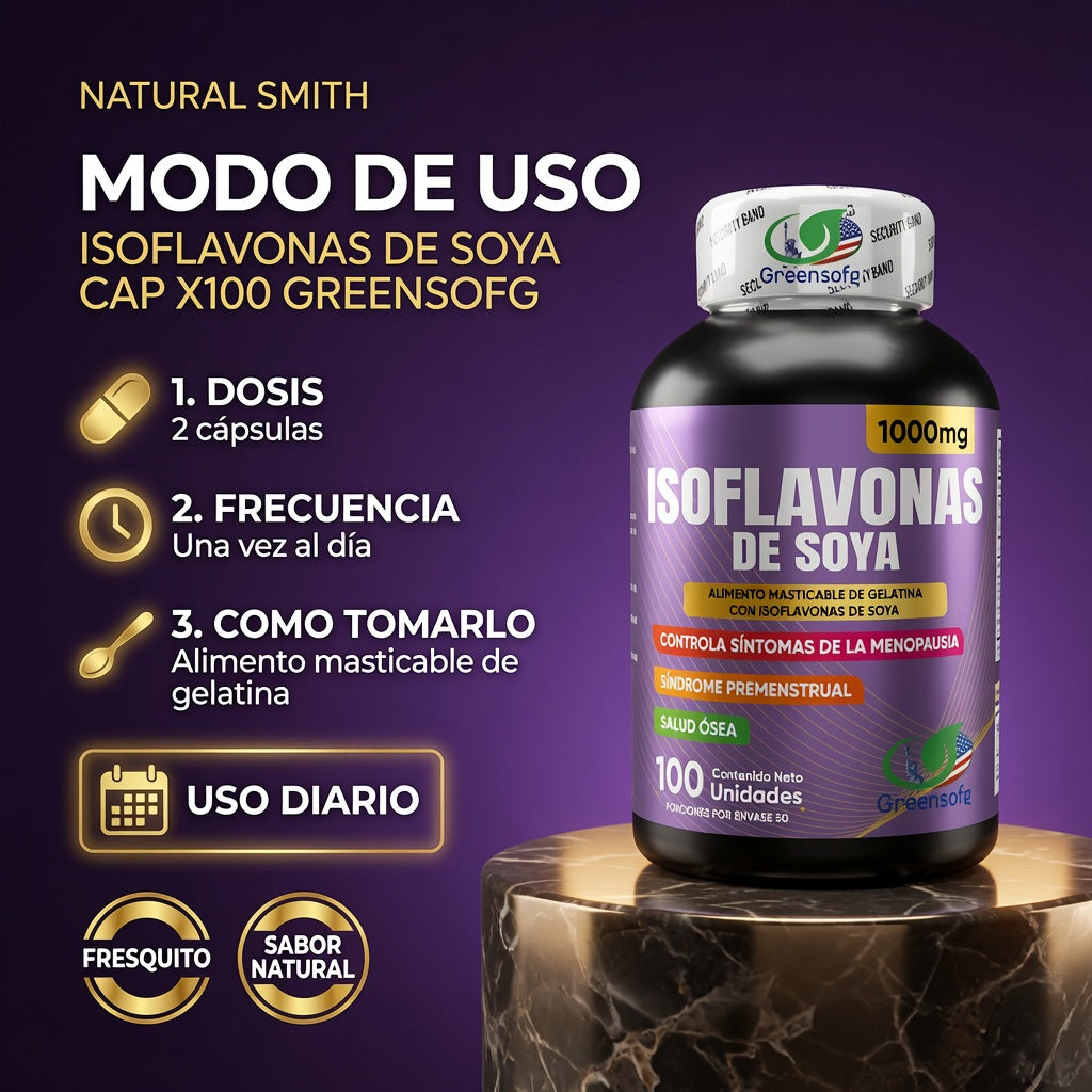 ISOFLAVONAS DE SOYA CAP X100 GREENSOFG ia_4