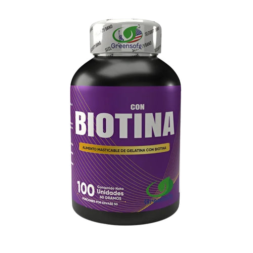 BIOTINA 10.000 MCG CAP 100 GREENSOFG principal