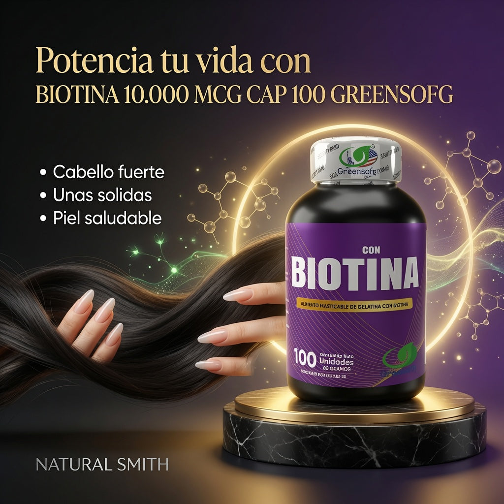 BIOTINA 10.000 MCG CAP 100 GREENSOFG ia_3