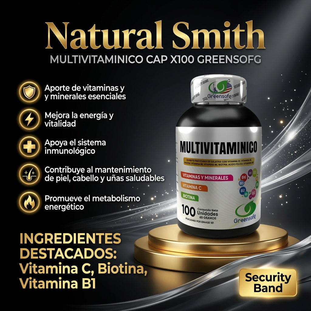 MULTIVITAMINICO CAP  X100  GREENSOFG ia_2