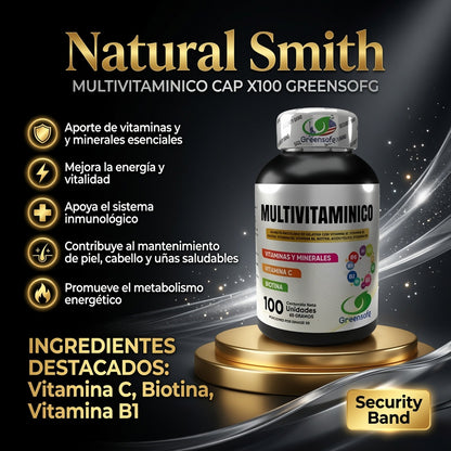 MULTIVITAMINICO CAP  X100  GREENSOFG ia_2