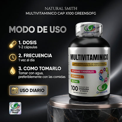 MULTIVITAMINICO CAP  X100  GREENSOFG ia_4
