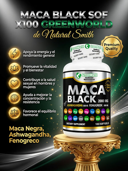 MACA BLACK SOF X100 GREENWORLD ia_2