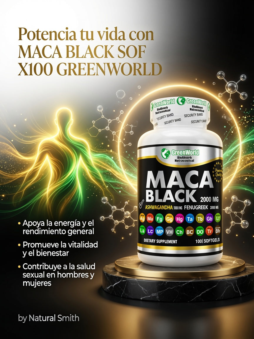 MACA BLACK SOF X100 GREENWORLD ia_3