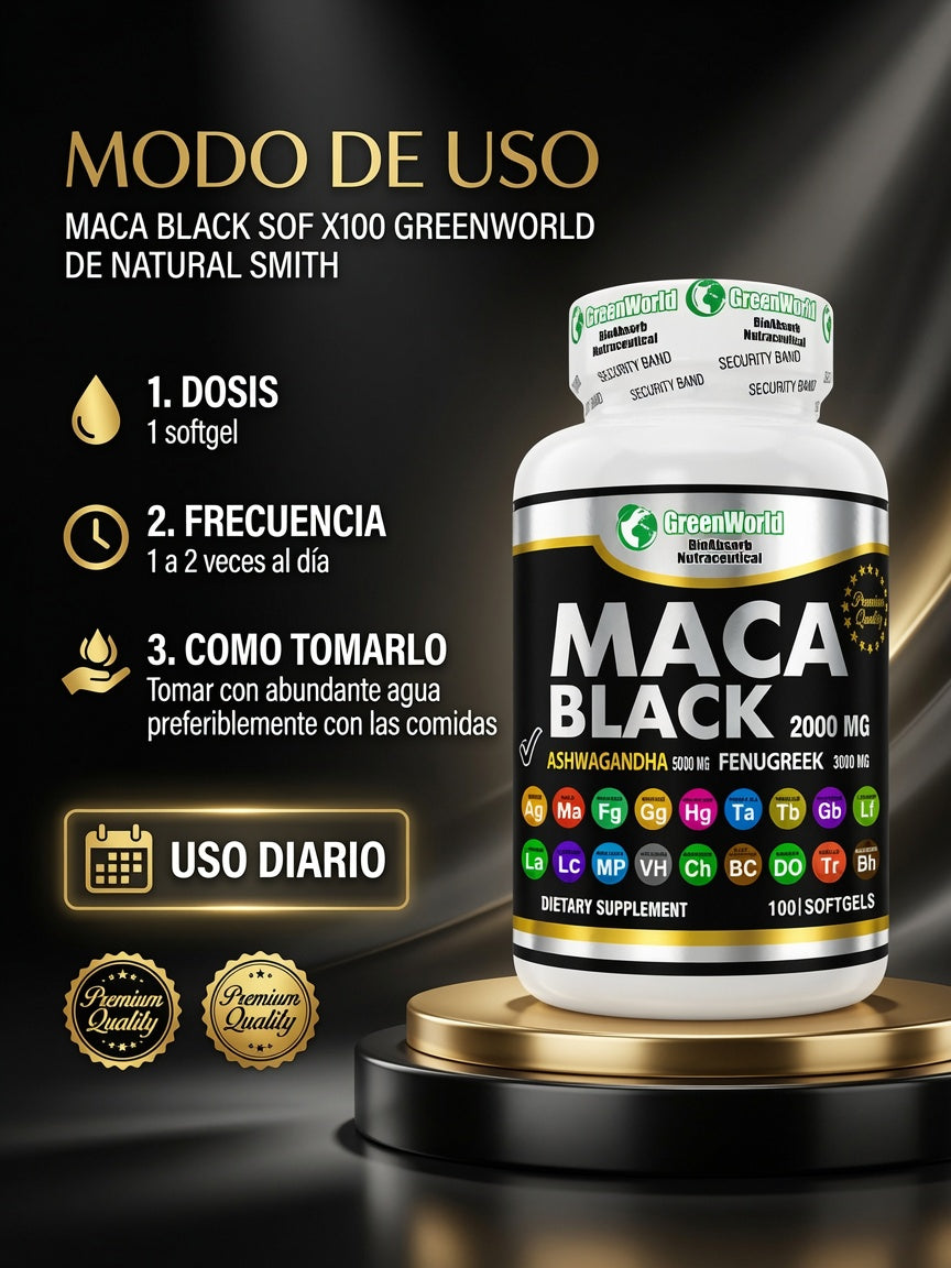 MACA BLACK SOF X100 GREENWORLD ia_4