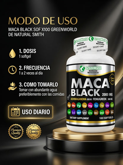 MACA BLACK SOF X100 GREENWORLD ia_4