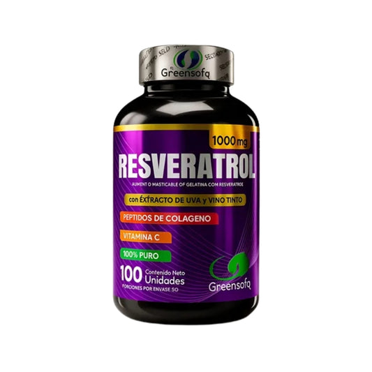 RESVERATROL 1.000 MG X100 CAP  GREENSOFG principal