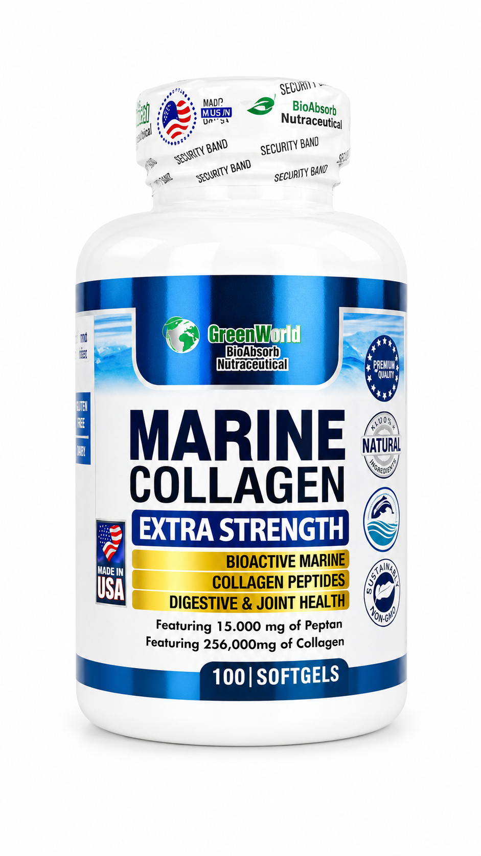 MARINE COLLAGEN X100 SOF GREENWORD principal
