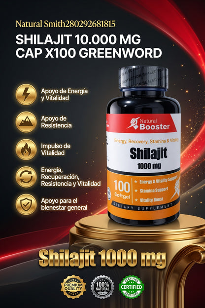 SHILAJIT 10.000 MG CAP X100 GREENWORD ia_2