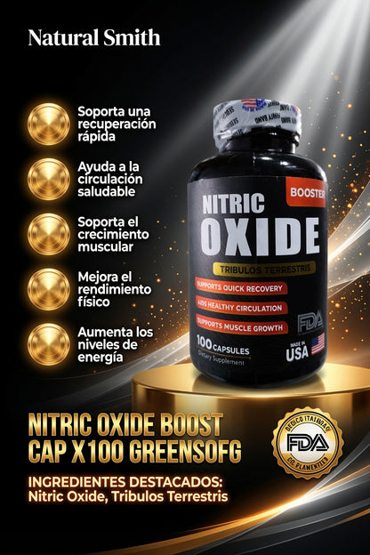 NITRIC OXID BOOST CAP X100 GREENSOFG ia_2