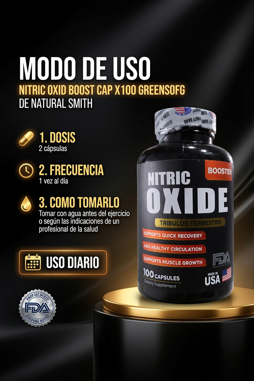 NITRIC OXID BOOST CAP X100 GREENSOFG ia_4