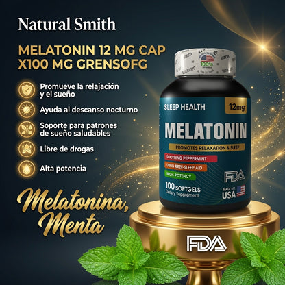 MELATONIN 12 MG CAP X100 MG GRENSOFG ia_2