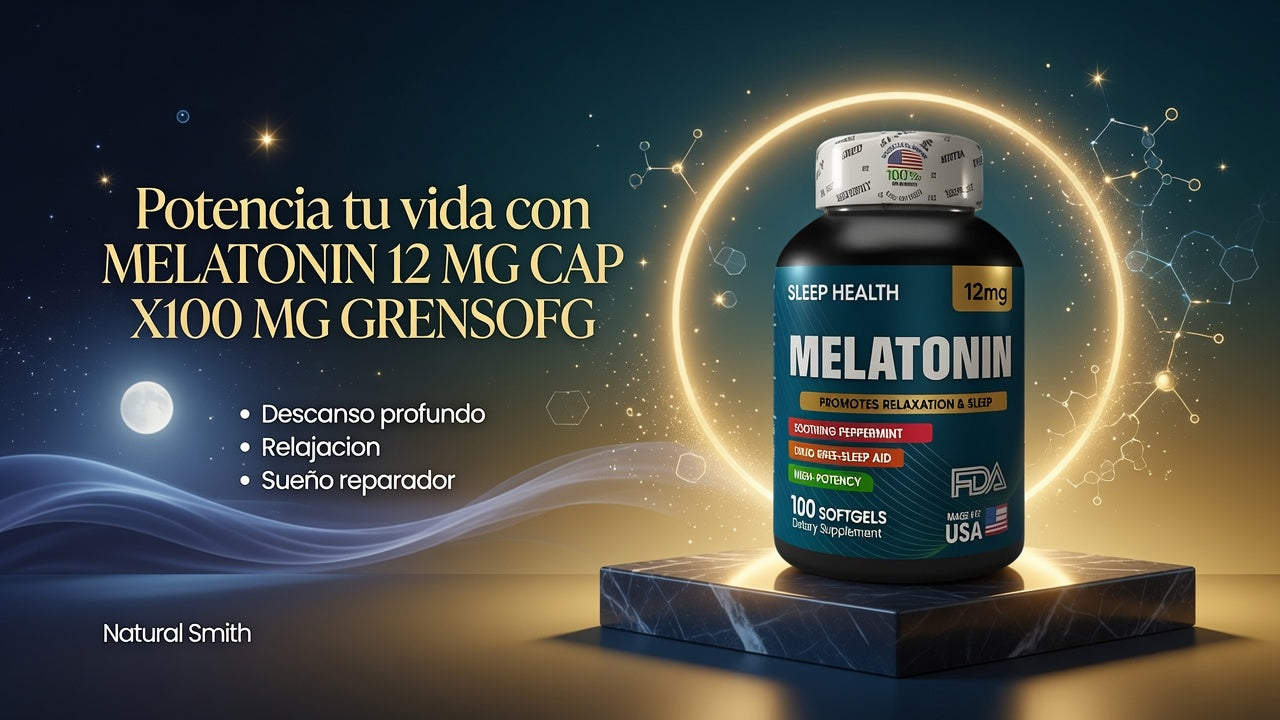 MELATONIN 12 MG CAP X100 MG GRENSOFG ia_3