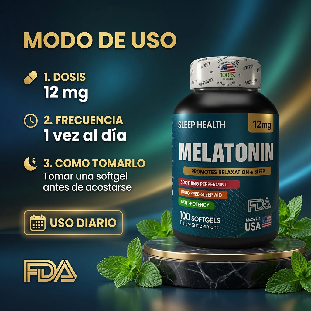 MELATONIN 12 MG CAP X100 MG GRENSOFG ia_4