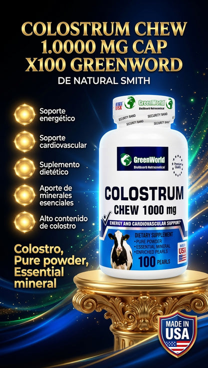 COLOSTRUM CHEW 1.0000 MG CAP X100 GREENWORD ia_2