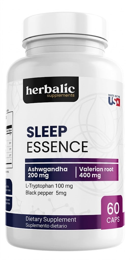 SLEEP ESSENCE CAPS 60 HERBALIC — SKU 000556