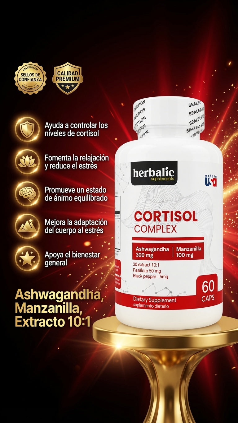 CORTISOL COMPLEX 60CAP HERBALIC ia_2